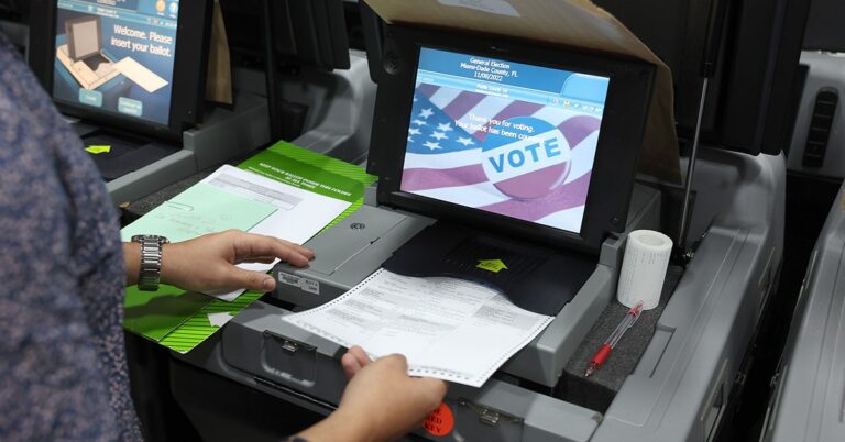 Voting20Machine20b GettyImages 1434792666