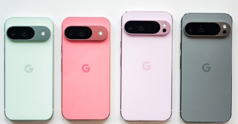 Google Pixel 9 Series SOURCE Julian Chokkattu