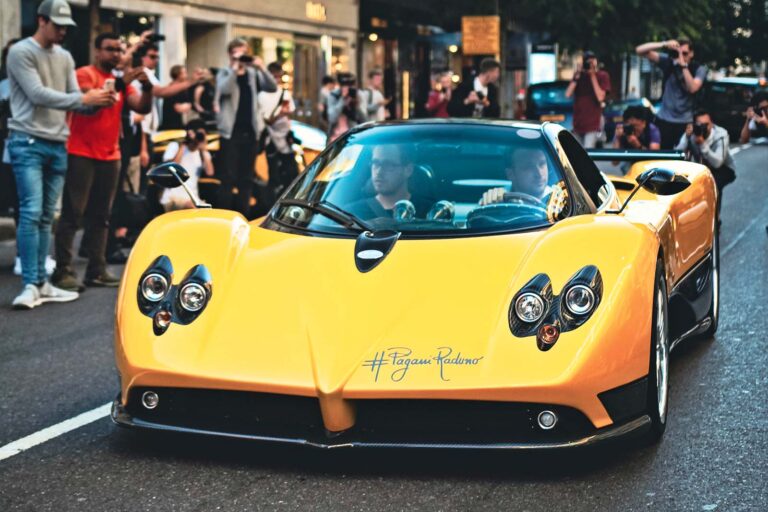 pagani zonda front