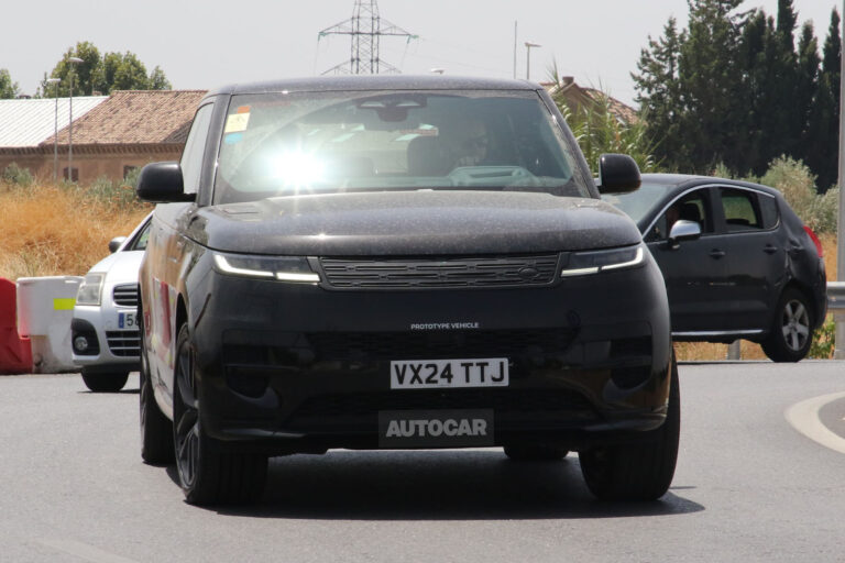 range rover sport ev front