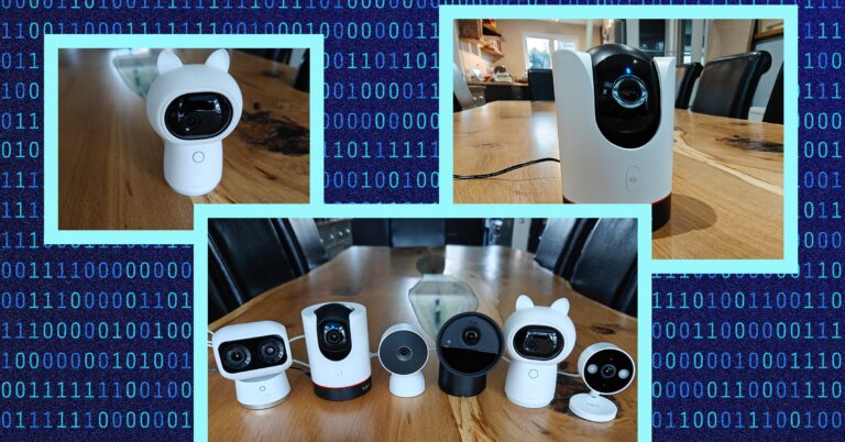 Best Indoor Security Cameras collage SOURCE Simon Hill