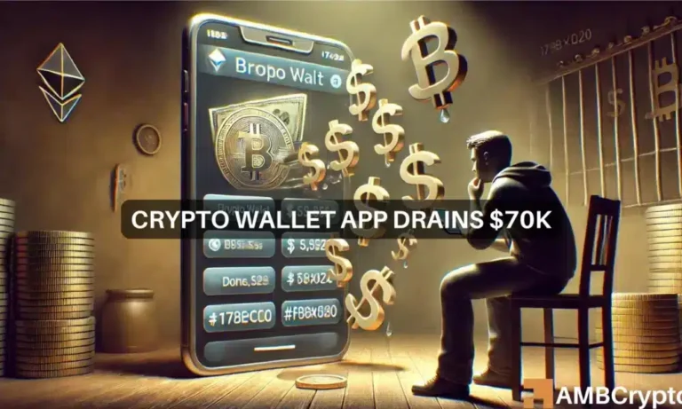 Crypto Wallet App Drains 70k 1000x600