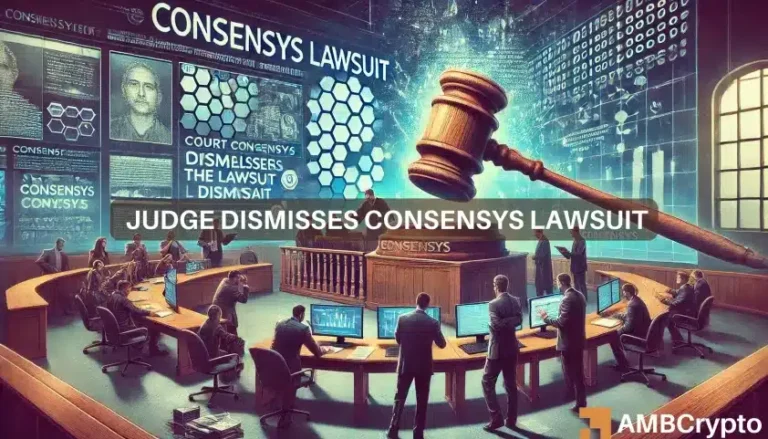 Judge Dismisses ConsenSys Lawsuit