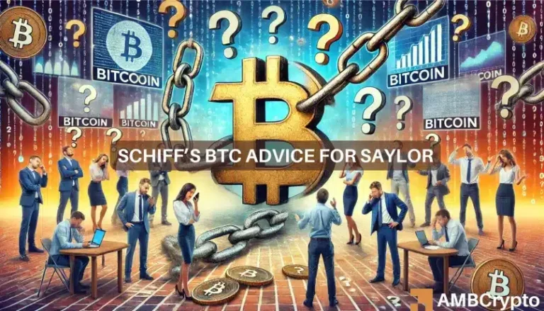 Schiffs BTC advice for Saylor