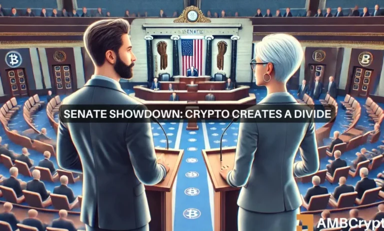 Senate Showdown Crypto creates a divide e1729082705169 1000x600