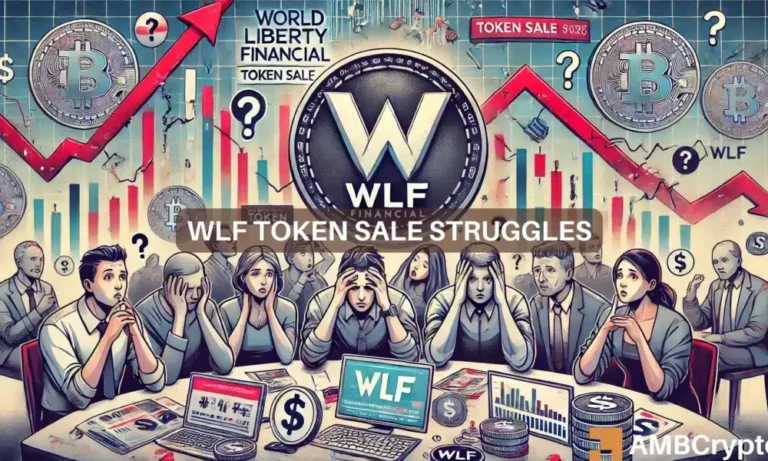 WLF token sale struggles 1000x600