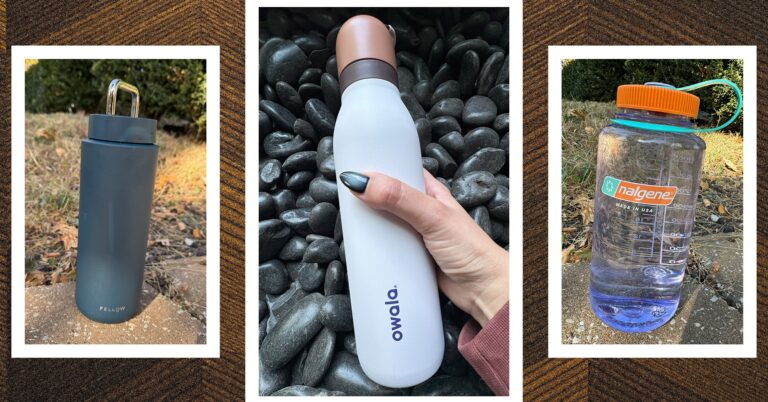 Reusable Water Bottles Reviewer Collage 112024 SOURCE Martin Cizmar Boutayna Chokrane