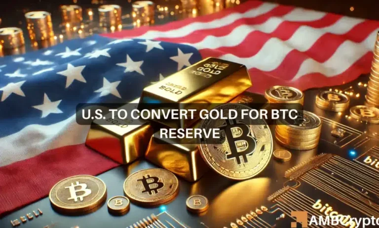 US to convert gold for BTC reserve 1000x600