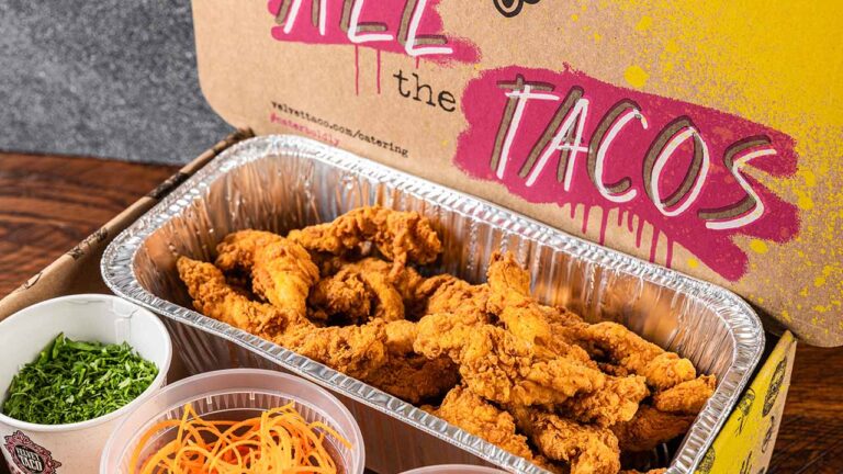 Velvet Taco Box