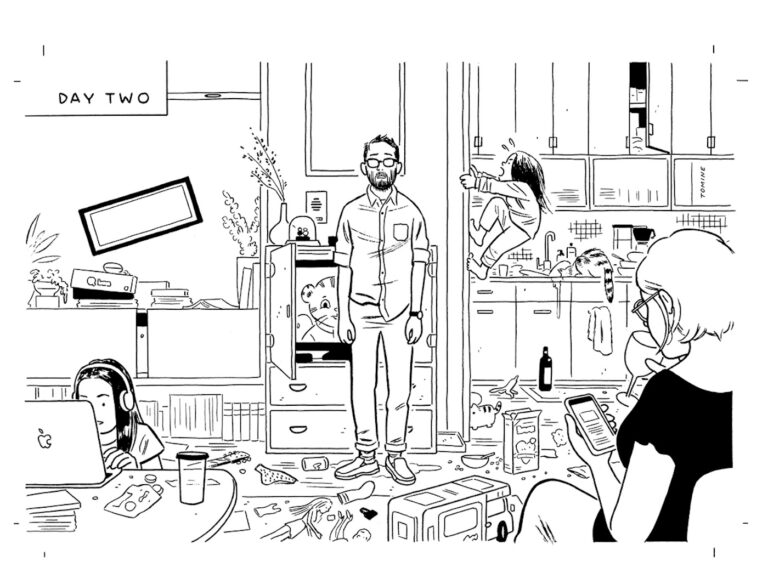 adrian tomine interior