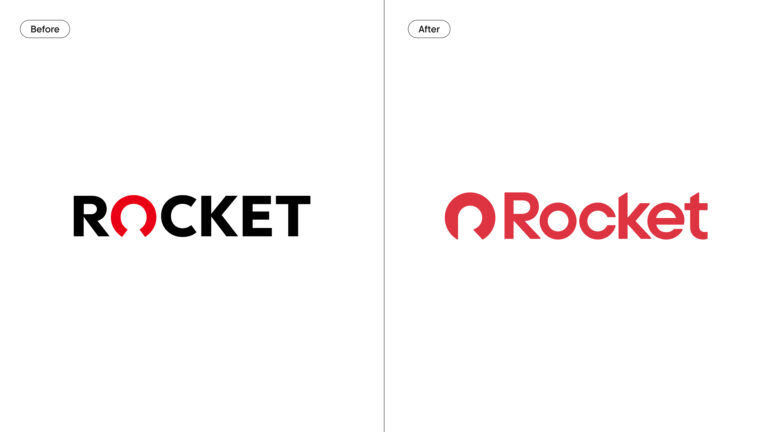 Rocket Logo Old New