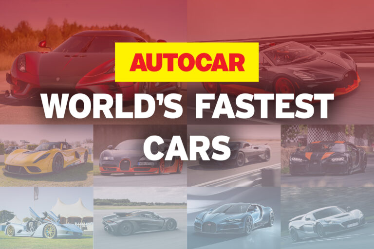 autocar worlds fastest cars