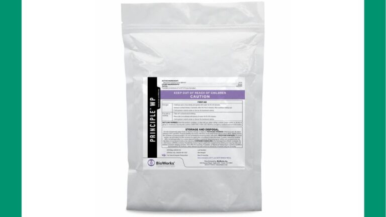 BioWorks PRINCIPLE WP bioinsecticide EPA approval