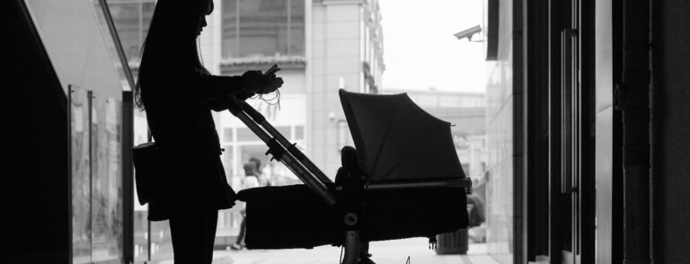baby bassinet bw