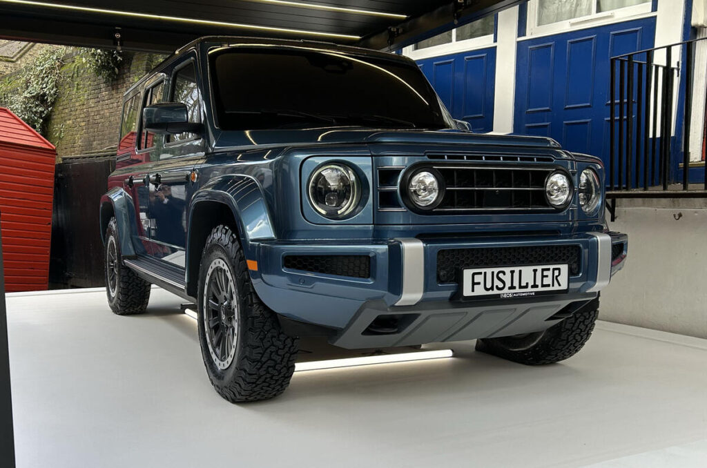 ineos fusilier front quarter